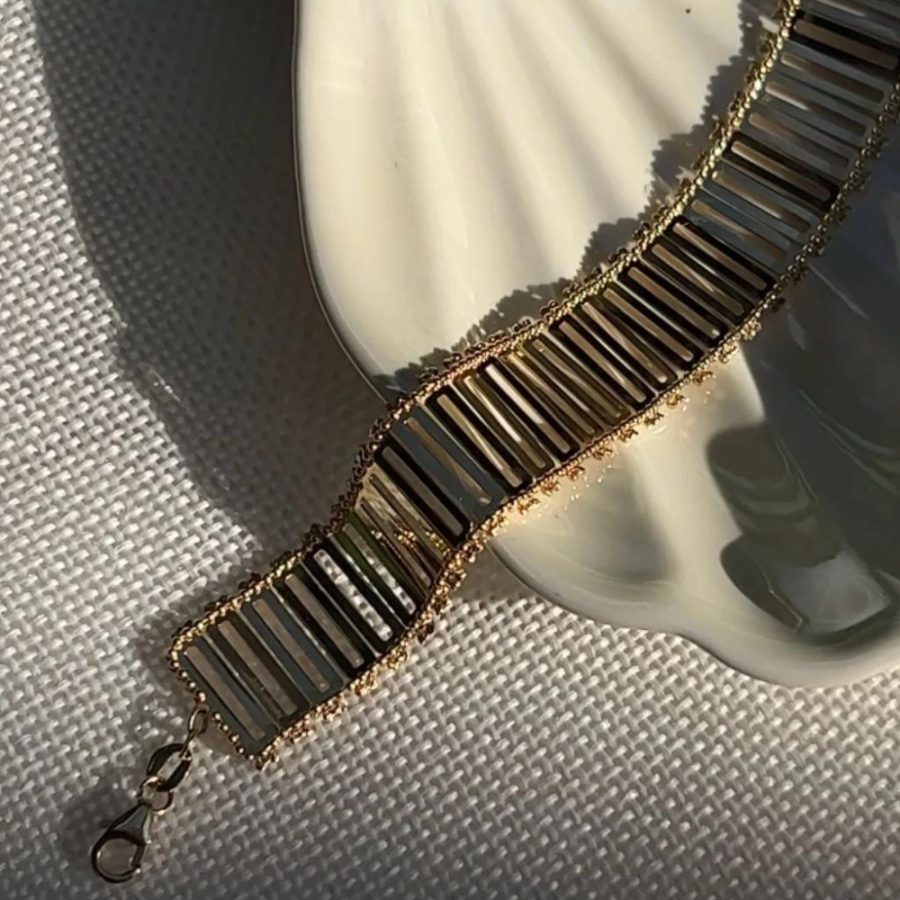 Bransoletka złota razor II - obrazek 2