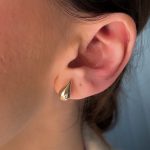 Kolczyki krople złoto 333 złote najmodniejsze kropelki łezki 8k