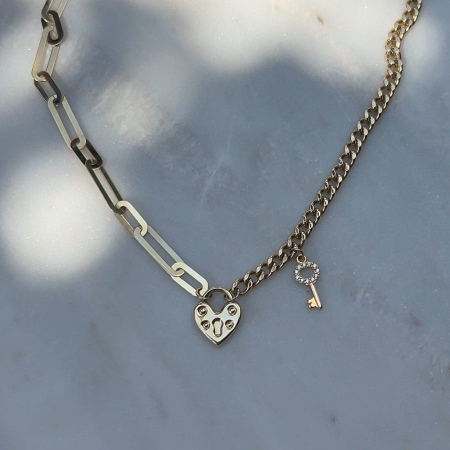 Naszyjnik złoty chain G06 - obrazek 2