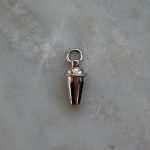 Srebrna zawieszka shaker szejker shakery srebro 925 rodowana błyszcząca połysk dla barmana dla fanów drinków imprezowicza impreza zawieszka tematyczna hobby alkohol prezent dla niego dla niej barmanka