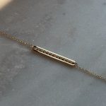 Złota bransoletka diamentowane kuleczki nietuzinkowa unikalna minimalistyczna złoto 585 14k dla niej bransoletka z błyszczącymi kuleczkami