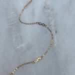 Bransoletka na nogę na stopę na kostkę złoto 585 14k znaki nieskończoności 3 elementy znak nieskończoności prezent dla niej bransoletka na lato