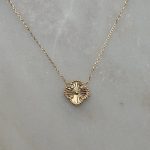 Naszyjnik złoty koniczyna diamentowana złoto 585 14 ct karat fiore koniczynka modna regulacja długości najmodniejszy naszyjnik cała złota koniczyna koniczynka marokańska diamentowana koniczyna marokańska luksusowa