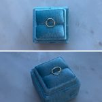 Złoty kolczyk złoto 585 14k złote kółeczko kółko do piercingu kółeczko malutkie małe 8mm średnica do forward helixa upper lobe rook tragus